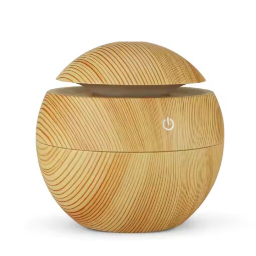 130ML Wood Home Aroma Air Humidifier Essential Oil Diffuser - Image 3