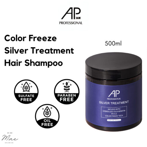 AP Professional Silver Treatment Infused with hydrolysed silk keratin - Image 2