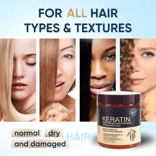 Brazil Nut Keratin Hair Care Balance Keratin Hair Mask & Keratin Hair Treatment - Image 4