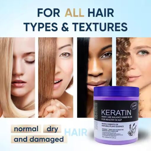 Lavender Hair Care Balance Keratin Hair Mask & Treatment - Image 2